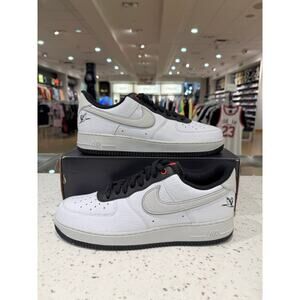 Nike Air Force 1 Low ‘07 Crane White Photon Dust Black Chile Red DA8482 100